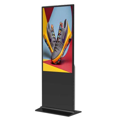 China Indoor Floor Standing Android Advertising Display LCD Screen Media Signage Monitor Player for sale