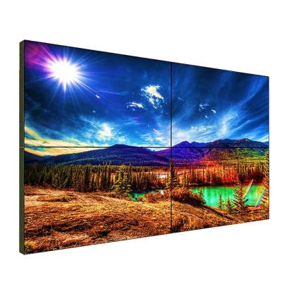 China Indoor 55 Inch 4K Ultra Narrow Screen VCR Advertising Smart LCD Video Wall for sale