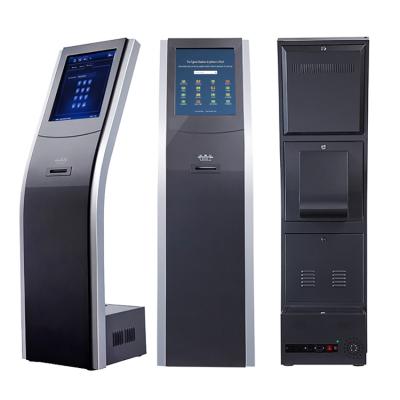 China Bank Indoor Hospital Queuing System Automatic Touch Screen Ticket Dispenser Machine With Led Display Queue Management System for sale