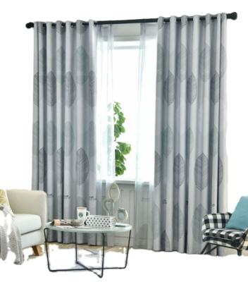 China 100% Printed Blackout Blackout Curtain Cute Polyester Blackout Curtain Whole Sale Ready Made Printed Blackout Curtain For Bedroom Window for sale