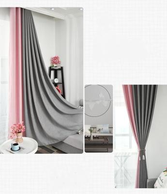 China Designer Ready Made Modern Curtain Blackout Blackout Factory Direct Style Curtains Drapes For Living Room for sale