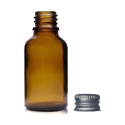 China 25ml cosmetic glass bottle with cap for sale