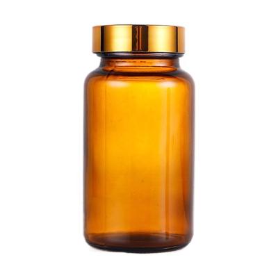 China 300ml Medicine Glass Pill Bottle/Glass Capsule Bottle Empty Pills Bottle/Glass Medicine Pill Bottle for sale