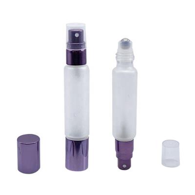 China Cosmetic 10ml Double Ended Rollball Bottle / Double End Bottles for sale