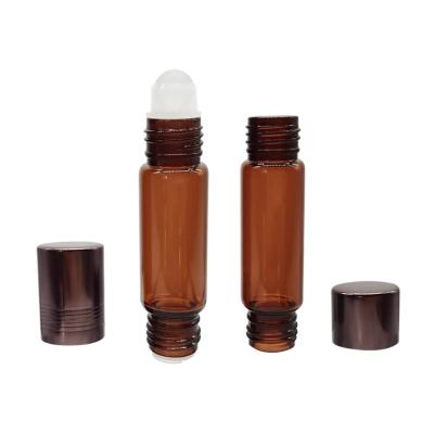 China Cosmetic 10ml Double Ended Roller Bottle For Essential Oil Bottle for sale