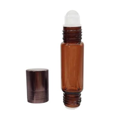 China Cosmetic Double Ended 10ml Roller Bottle For Essential Oil Bottle for sale