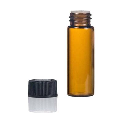 China 1 Dram Cosmetic Glass Vials Amber For Perfume Wholesale for sale