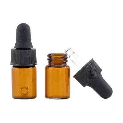 China 5/8 Drachma Mini Essential Oil Bottles / Essential Oil Sample Cosmetic Bottle for sale