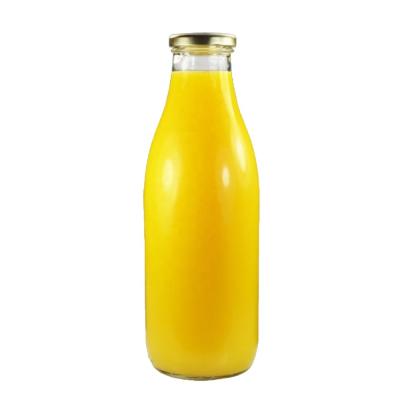 China Glass Beverage Bottles 1000ml Drinks / Beverage Drink Bottle for sale