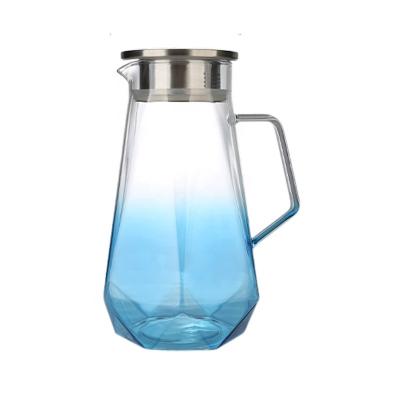 China 1500ml Sustainable Water Pitcher Borosilicate for sale