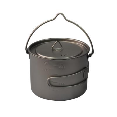 China Titanium Outdoor Cooking Pot Camping Outdoor Cooking Tableware Cup CAMPING Outdoor activty for hiking for sale