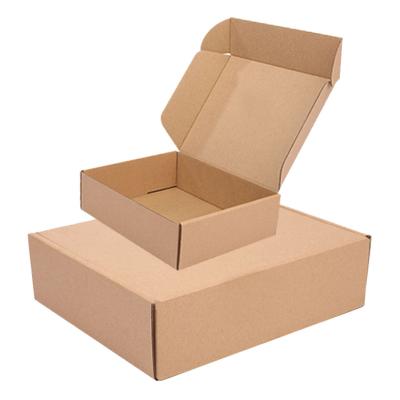 China Recycled Materials Creatrust Gift Filling Custom Paper Cooky Corrugated Spice Cosmetic Cake Packaging Folded Box for sale