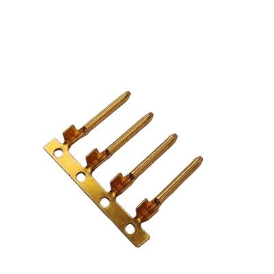 China Custom 1.5 Brass C2700 Copper Wire Crimp Terminal Electrical Appliances / Male Conductor Good Quality Low Price Large Current Industrial Equipment for sale