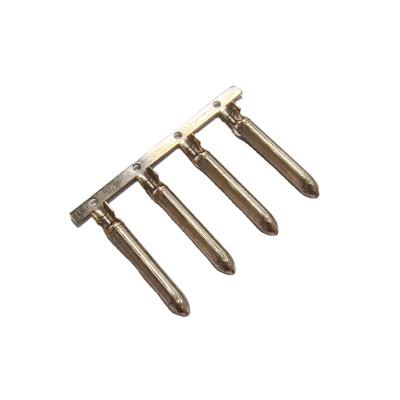 China Electrical Appliances / New Arrival 2022 Nickel C2700 Brass 4.0 Male Terminal Crimp Tool Brass Electroplating Connector Industrial Equipment for sale