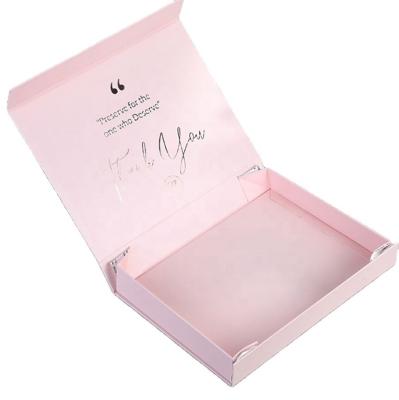 China Handmade personalized hot pink piggy bank gift box Amazon sale photo box bridesmaids foldable retail proposal gift box for sale