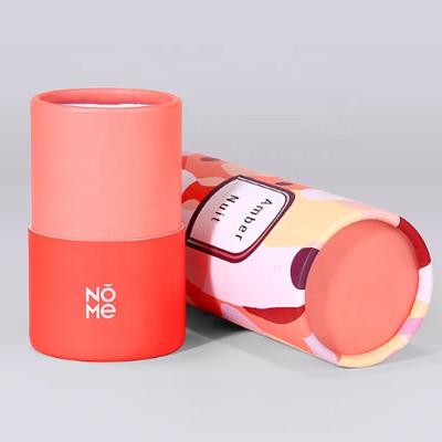 China Recyclable Custom Cylinder Box Packaging Custom Kraft Paper Tubes Cardboard Tube Box for sale