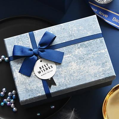 China Handmade Christmas Chocolate Box Packaging Marble Cardboard Paper Packaging Box For Gifts Black Boxes Wholesale Packaging for sale