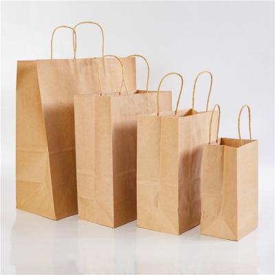 China Reused materials cheap cost reused paper bags for retail for sale