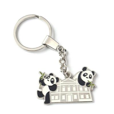 China Souvenir Manufacturer Supplier Cartoon Animal Key Chain Panda Mini Key Chain for sale