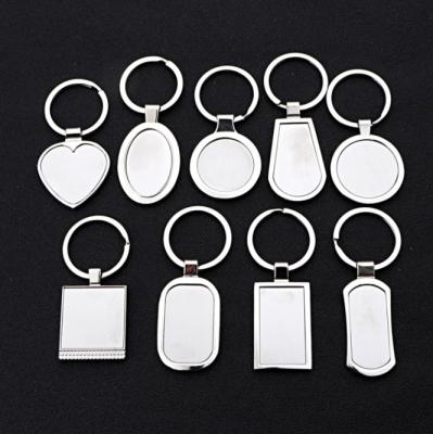 China Wholesale Custom Keepsake Stainless Steel Metal Mute Key Chain/Blank Key Chain/Blank Custom Metal Chain Keychain for sale