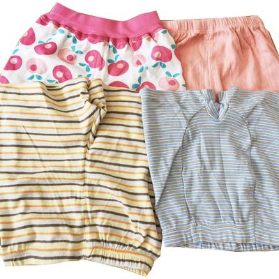 China Breathable Summer Newborn Baby Boy Girls Casual Shorts Toddler Cotton Linen Bloomers PP Short Pants Children Kids Solid Shorts for sale