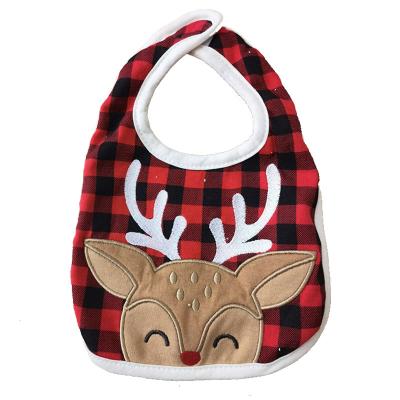 China 10 Pack Sublimation Rectangle Baby Bibs French Terry Baby Bibs Antibacterial Blank Display Bandana Bibs for sale