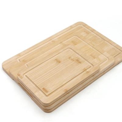 China Sustainable Manufacturers Selling Natural Bamboo Wooden Chopper Set Cheese Board For Kitchen for sale