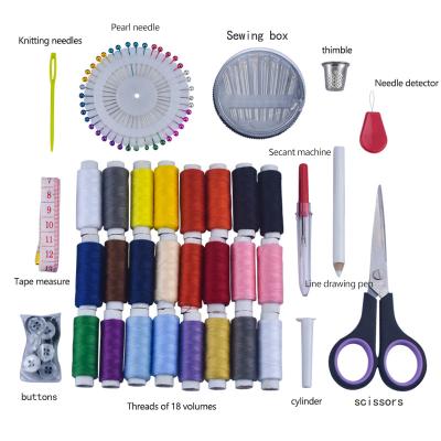 China Garment Factory Direct Selling Portable Multifunctional Sewing Kit For Household Repair Clothing Sewing Sewing Kit for sale