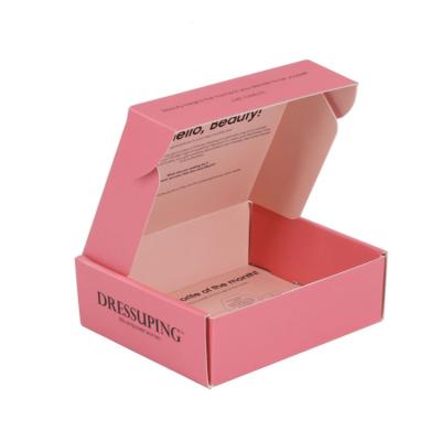 China Recycled Materials Wholesale Custom Luxury Gift Rose Packaging Shipping Box for sale