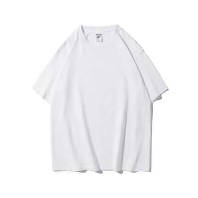 China Wholesale Cheap Simple Men's White Oversize 100% Oversize T-shirt Plus Loose Cotton for sale