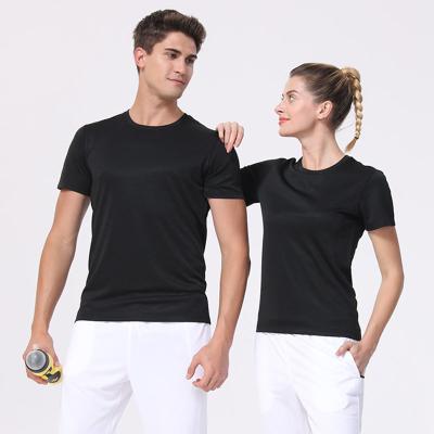 China Newest fashion QUICK DRY couple men's gift T-shirts sport fitness clothes clothing sports shirt for men for sale