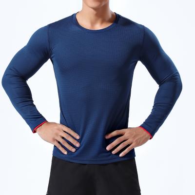 China QUICK DRY Long Sleeve Mens Track Sweatsuitssport Apparel Custom Fitness Mens Sports Wear for sale