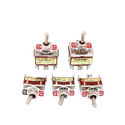 China High Quality ON ON Self Locking Switch 6 Pin Toggle Switch Control Manually Small Switch 12mm for sale