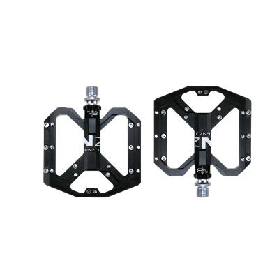 China Ultralight Mountain Bikes Flat Foot Mountain Bike Pedals MTB Bearings Pedals Aluminum Sealed Anti-Slip 3 Parts for sale