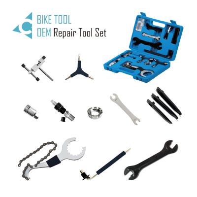 China FOR BIKE Hot Selling New Design Bicycle Tools Multi Road Bike Tool Kit MTB Box Bike Repair Tool Kit Wrench Wrench Professional OEM for sale