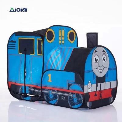 China Sports Toy AIOIAI Child's Play Tent Train Trained Kids Playing Tent Indoor Children's Play Tent for sale