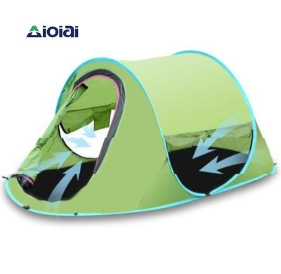 China Snow Field Nail AIOIAI Quick Open Camping Tent Automatic Camping Tent For 2 Person for sale