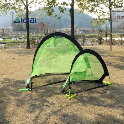 China Polyester AIOIAI Pop Up Goals Pop Up Football Goals Pop Up Football Goals for sale