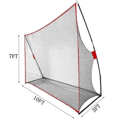 China 600D+ Mesh Net Golf Practice Driving Hit Forming Mat Indoor Outdoor Garden Portable Driving Practice Golf Training Aids for sale