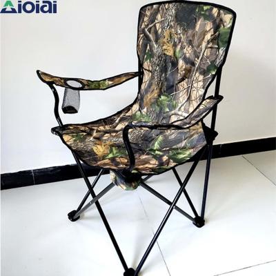 China AIOIAI Coastal Elder Folding Beach Chair Folding Chair Drinks Included Stand for sale