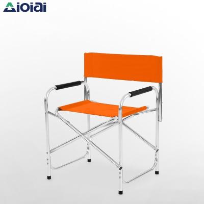 China Chinese AIOIAI Folding Beach Aluminum Alloy Steel Pipe Director Chair Armrest Referee Chair for sale