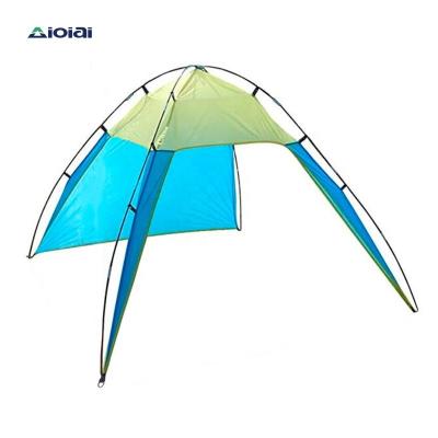 China Foldable Camouflage/Field Game AIOIAI Sun Shade Camping Sun Shade Outdoor Automatic Pop Up Instant Portable Hut Beach Tent for sale