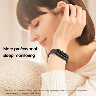 China Plastic Xiaomi Version Alloy Strap Global Fitness Watch Smart MI Band 6 for sale