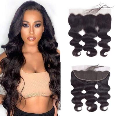 China New arrival body wave lace frontal hair wigs for women color frontal body wavelace wigs deep wave 13x4 lace frontal lace wig for sale