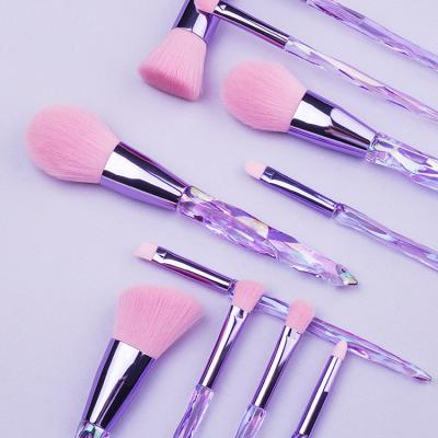 China 12 pcs the brush set buy again new pink crystal bling diamond 12 pieces 12 pcs 12pcs makeup brush set for sale