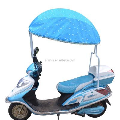 China Wholesale Good Quality Polyester Windproof Parasol Electric Bicycle Umbrella, Motorcycle Umbrella for sale