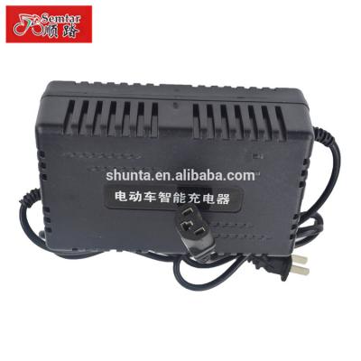 China Electric Bicycle Battery Charger 36v-12ah Electric Bicycle Parts QR-36V-12AH for sale