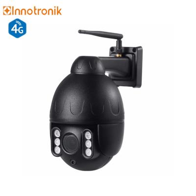 China Innotronik 5MP Metal Material 4G 5X Outdoor Zoom Alarm P2P TF Card PTZ Camera WiFi CCTV Speed ​​Dome Smart Cam for sale