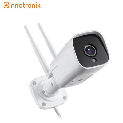 China Innotronik New Arrival Waterproof Motion Detection Outside Bullet Infrared Surveillance Wifi 4G Outdoor Camera With TF Card for sale