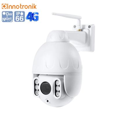 China PAN-TILT Innotronik Camhi IP 3G 4G SIM Card 1080P CCTV Camera Security Camera 4G PTZ Outdoor Smart Dome Camera for sale